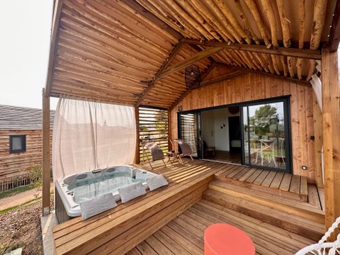 CHALET 5 personnes - Lodge 2 chambres et Spa - Bohème