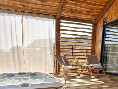 CHALET 5 personnes - Lodge 2 chambres et Spa - Bohème