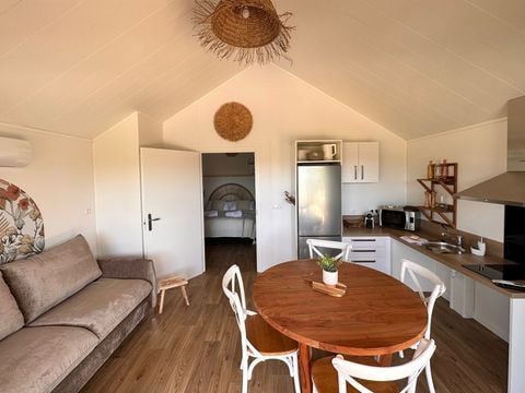 CHALET 4 personnes - Lodge adapté PMR avec Spa - Bohème