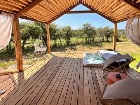 CHALET 4 personnes - Lodge adapté PMR avec Spa - Bohème