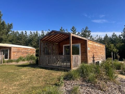 Lodge 4 personnes - Ethnique - Sans spa - 1 chambre - Canapé convertible séjour