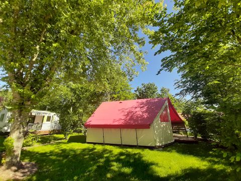 TENTE TOILE ET BOIS 4 personnes - TENTE SAHARI 2 CH