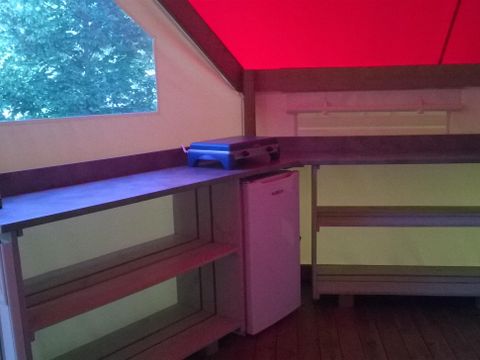 TENTE TOILE ET BOIS 4 personnes - TENTE SAHARI 2 CH