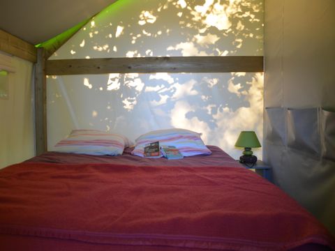 TENTE TOILE ET BOIS 4 personnes - TENTE SAHARI 2 CH