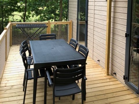 MOBILHOME 4 personnes - MH 2 CH 2 SDB PREMIUM 4 pers 1/4 pers