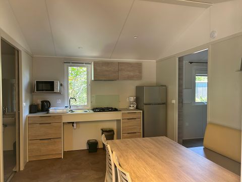 MOBILHOME 4 personnes - MH 2 CH PREMIUM PMR 4 pers 1/4 pers