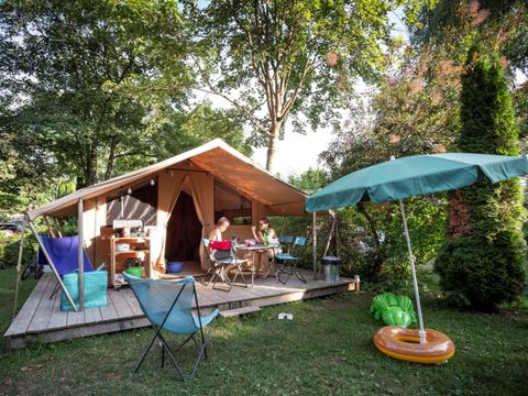 TENTE TOILE ET BOIS 4 personnes - Tente Ponza