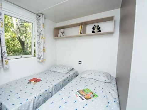 MOBILHOME 6 personnes - Cottage Romarin 4 Pièces 6 Personnes Climatisé Spa Privatif