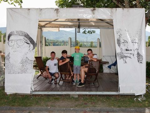 Village des Bons-Hommes au Pré Cathare - Camping Ariège - Afbeelding N°14