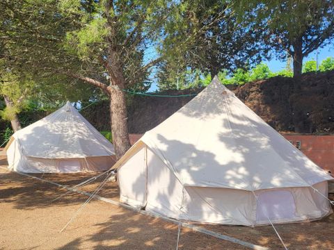 TENTE TOILE ET BOIS 2 personnes - Marfil (1R 2P)