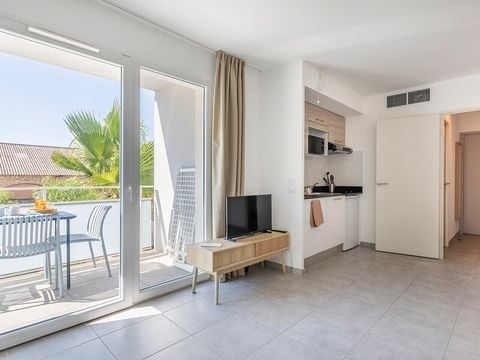 Studio 2 personnes - Terrasse ou balcon
