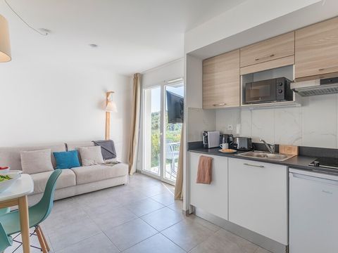 Studio 4 personnes - Studio - 1 zone de couchage - Terrasse ou balcon