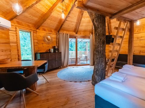 CHALET 4 personnes - Maison de l'arbre 2+2