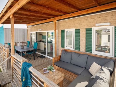 Mobilhome 7 personnes - Premium Plus 3 chambres Lounge