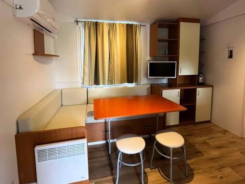 MOBILHOME 4 personnes - Mobil Home 3 Pièces 4 Personnes Climatisé + TV 24m²