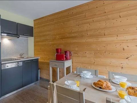 STUDIO 6 personnes - Studio coin montagne et coin cabine pour 6 personnes