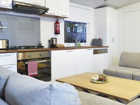MOBILHOME 8 personnes - Mobil-home | Ultimate | 3 Ch. | 6/8 Pers. | Terrasse surélevée | Clim. | TV
