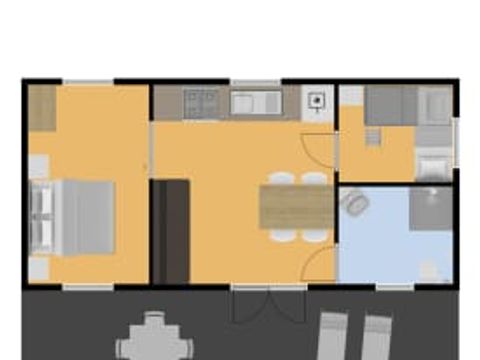 MOBILHOME 4 personnes - Bien