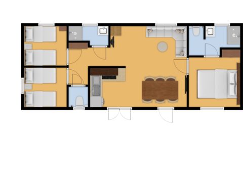 MOBILHOME 6 personnes - Estérel