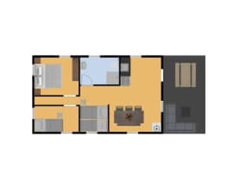 MOBILHOME 6 personnes - Grimaud