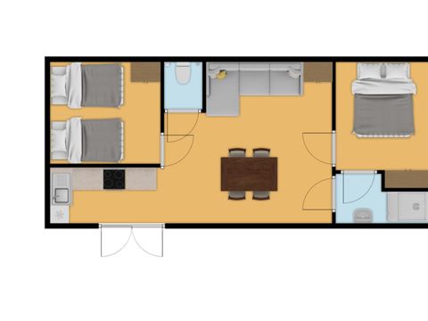 MOBILHOME 4 personnes - St Aygulf