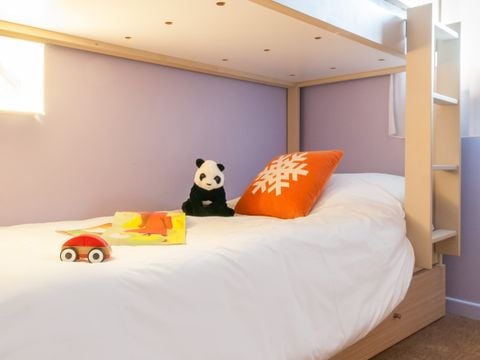 Appartement 7 personnes - 1 chambre - 1 coin - Nuit - Vue montagne dégagée