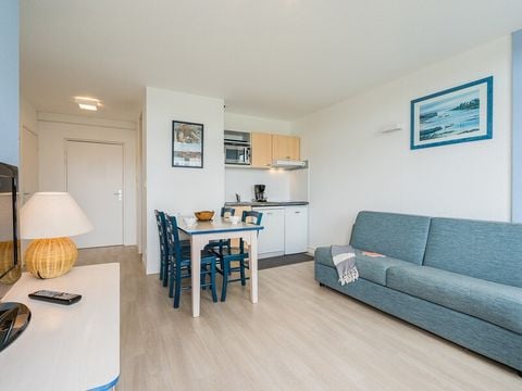 APPARTEMENT 6 personnes -  1 CHAMBRE + 1 COIN NUIT - TERRASSE OU BALCON