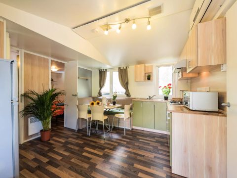 MOBILHOME 6 personnes - Mobil Home 4 Pièces 6 Personnes Climatisé 2sdb