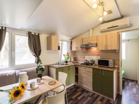 MOBILHOME 6 personnes - Mobil Home 4 Pièces 6 Personnes Climatisé 2sdb