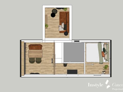 HÉBERGEMENT INSOLITE 4 personnes - Tiny house XL Comfort | 2 à 4 personnes