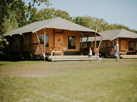 TENTE TOILE ET BOIS 6 personnes - Tente safari | 6 personnes