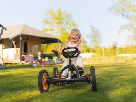 Tente en toile et en bois 6 personnes - Tente safari | 6 personnes