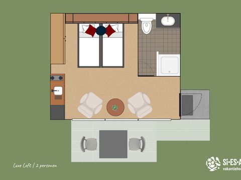 HÉBERGEMENT INSOLITE 2 personnes - Loft de luxe à l'orée de la forêt avec jacuzzi et sauna | 2 personnes