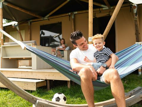 TENTE TOILE ET BOIS 7 personnes - Tente safari XL | 7 personnes