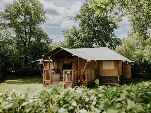 TENTE TOILE ET BOIS 7 personnes - Tente safari XL | 7 personnes