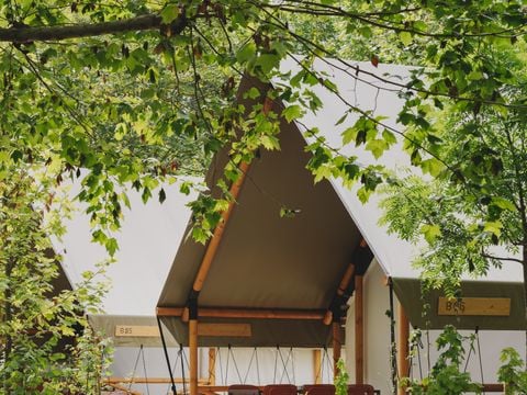 TENTE TOILE ET BOIS 6 personnes - Glamping Family +