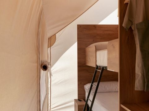 TENTE TOILE ET BOIS 6 personnes - GLAMPING FAMILY