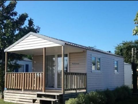 MOBILHOME 6 personnes - Cottage 6 places 3 chambres (clim,tv)