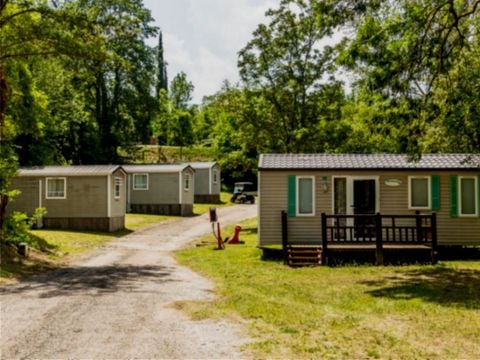 MOBILHOME 4 personnes - 4 places 2 chambres (ventilateur)