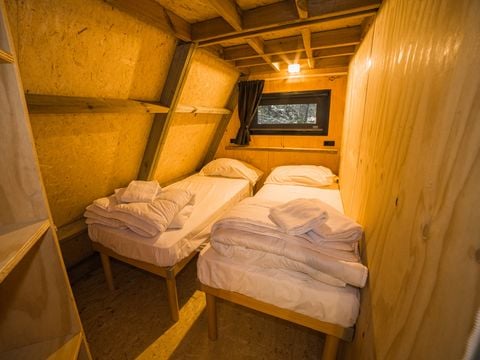 TENTE TOILE ET BOIS 4 personnes - A Luxury