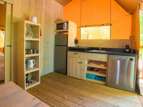 TENTE TOILE ET BOIS 7 personnes - Spotty Lodge Ranger