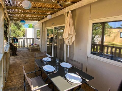 MOBILHOME 5 personnes - Cottage Next XL Spotty - avec chambre bébé