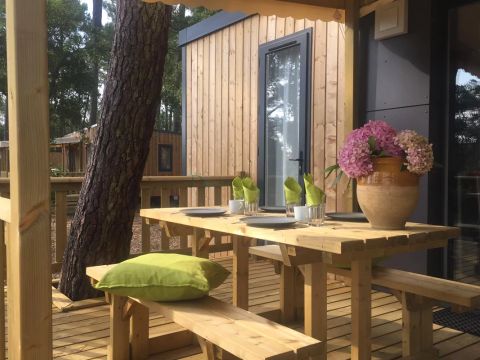 Lodge 6 personnes - Cottage Premium TAOS 6p - 3 chambres - TV - Climatisation