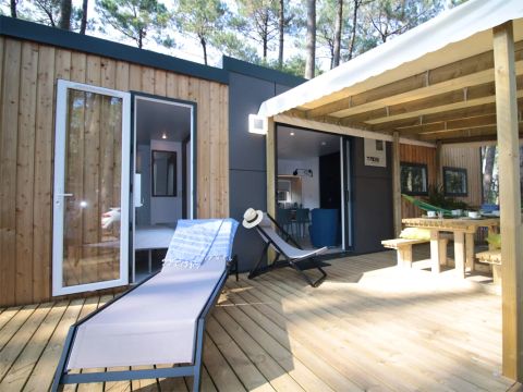 Lodge 6 personnes - Cottage Premium TAOS 6p - 3 chambres - TV - Climatisation