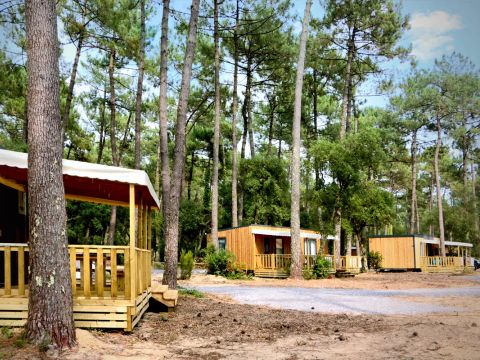 Lodge 6 personnes - Cottage Premium TAOS 6p - 3 chambres - TV - Climatisation