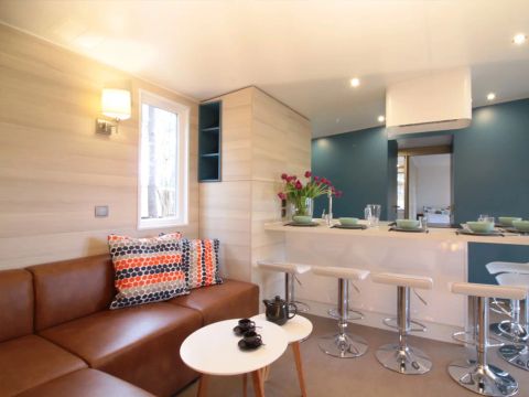 Lodge 6 personnes - Cottage Premium KeyWest 6p - 3 chambres - TV - Climatisation