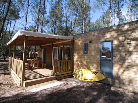Lodge 6 personnes - Cottage Premium KeyWest 6p - 3 chambres - TV - Climatisation