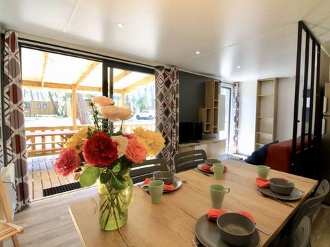 Lodge 5 personnes - Cottage Premium Cocoon 4/5p. - 2 chambres - TV - Climatisation