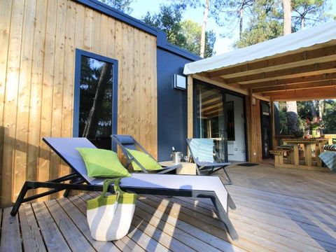 Lodge 5 personnes - Cottage Premium Cocoon 4/5p. - 2 chambres - TV - Climatisation