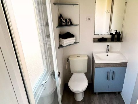 MOBILHOME 8 personnes - Indiana 4 Pièces 6/8 Personnes Climatisé + TV